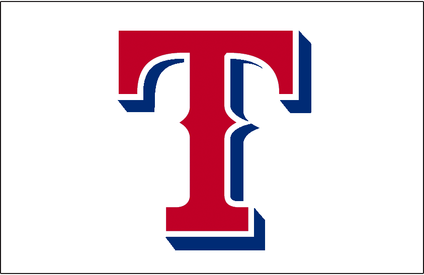 Texas Rangers 2004-2008 Jersey Logo iron on transfers for T-shirts